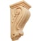 Ekena Millwork 4 1/2"W x 5"D x 10"H Medium Classical Corbel, Red Oak CORW04X05X10CLRO - alternate 1